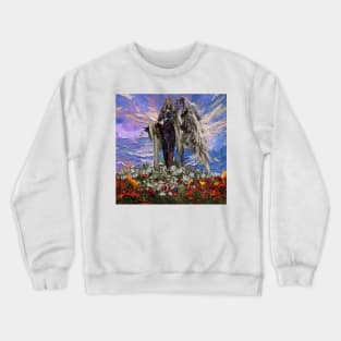 Spooky action at a distance Crewneck Sweatshirt